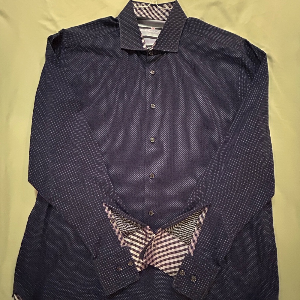 Michelson's Of London Long Sleeve Dress Shirt
